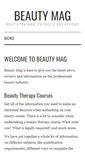 Mobile Screenshot of beautymag.net